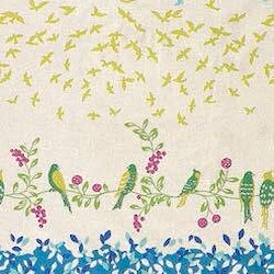 echino Bird Song Blue - Canvas
